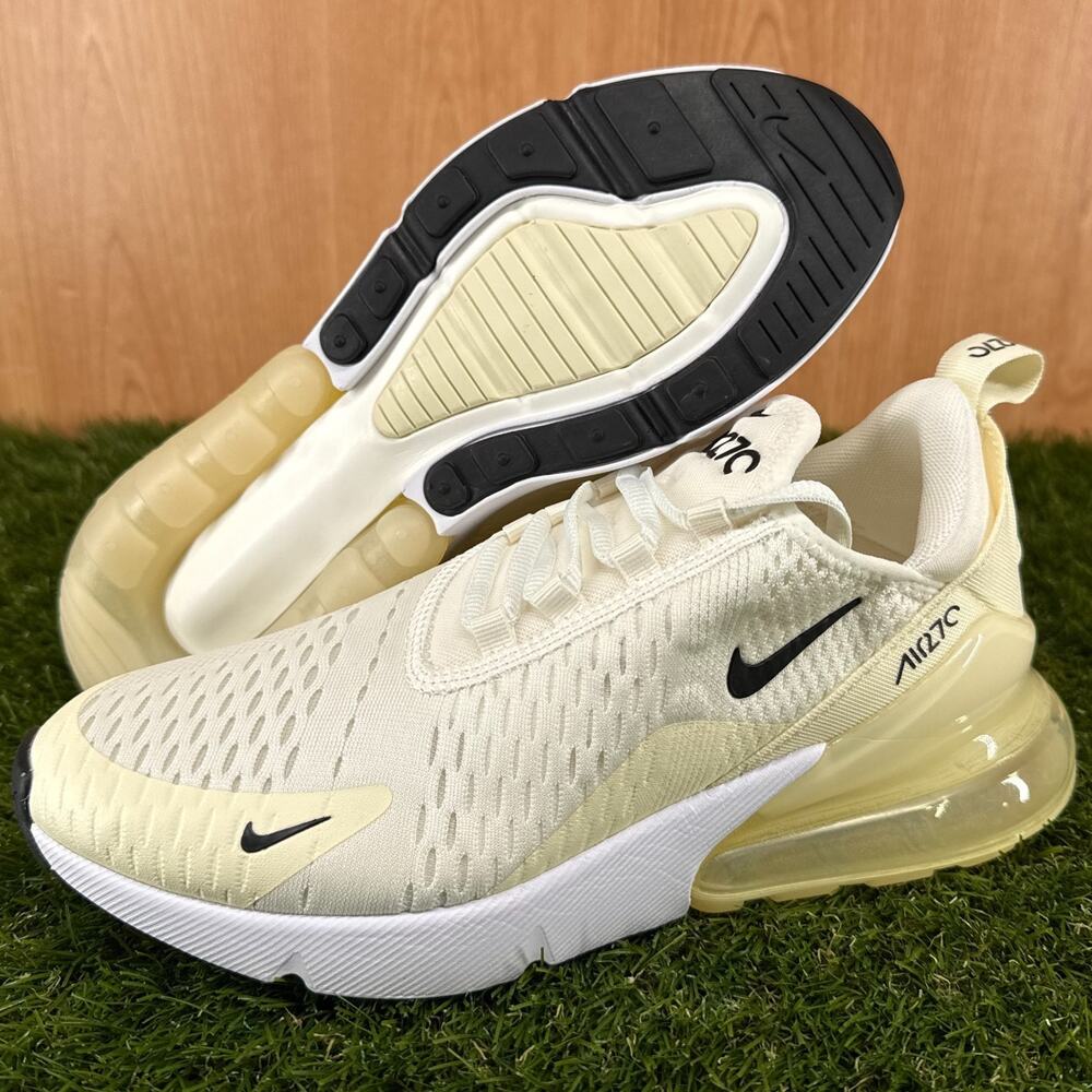 Nike Air Max 270 Sail Coconut Milk AH6789-124 Women’s 7.5 / Men’s 6 NWOB